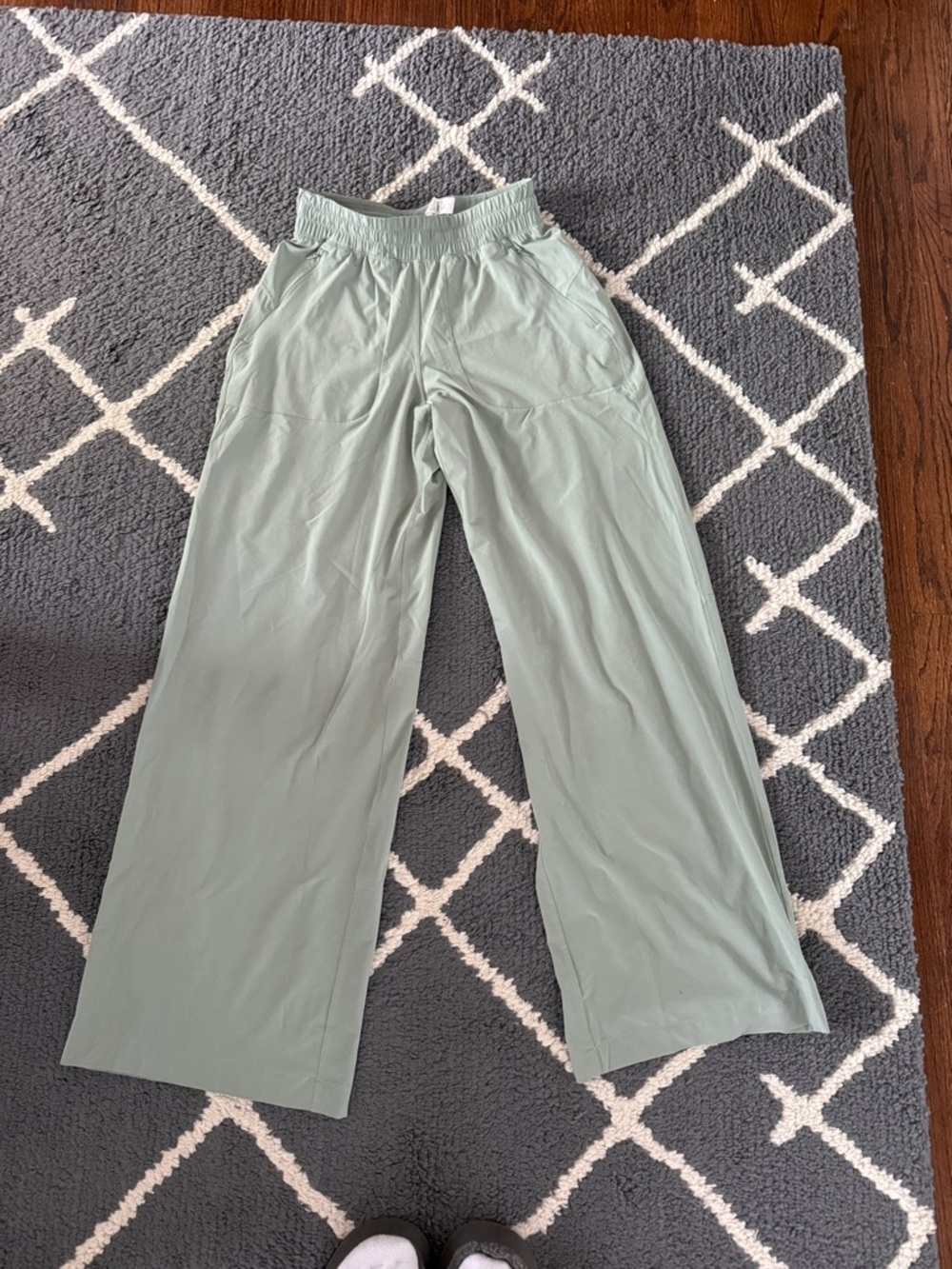 Lululemon Swift Mid Rise Wide Leg Pants - sage green